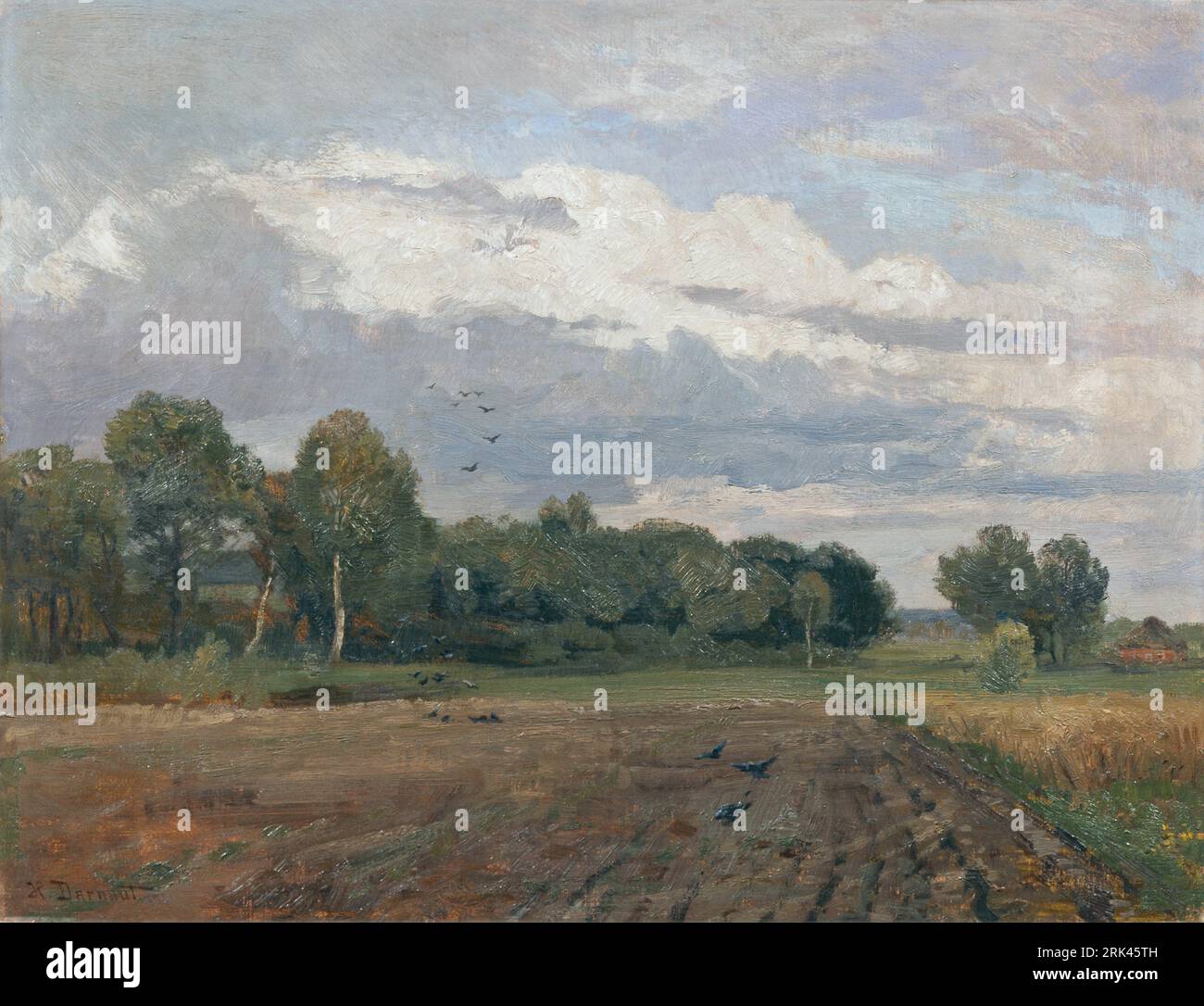 Nordische Landschaft between circa 1910 and circa 1915 by Hugo Darnaut Stock Photo