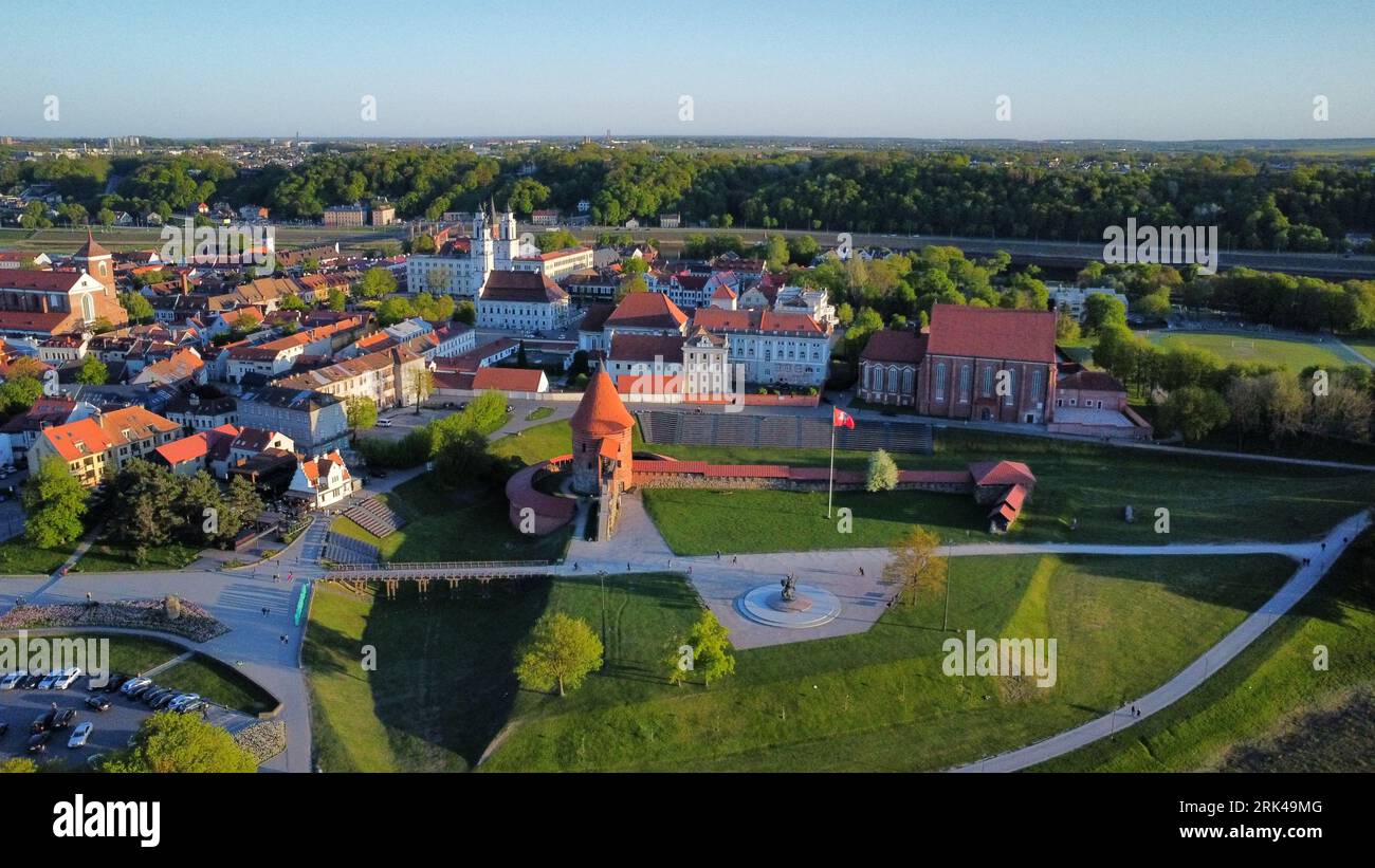 Lithuania, Kaunas old town castle Stock Photo
