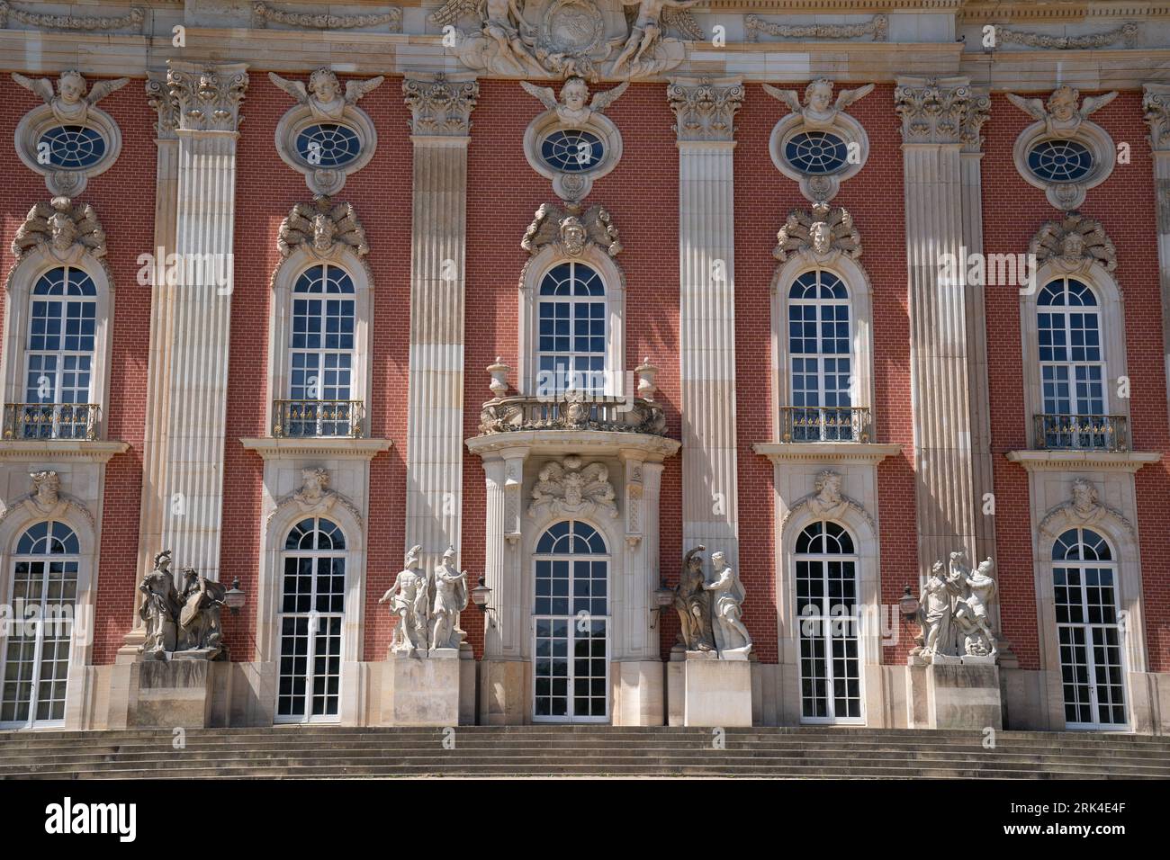 Capture the architectural marvel of the exquisite Neue Palais in