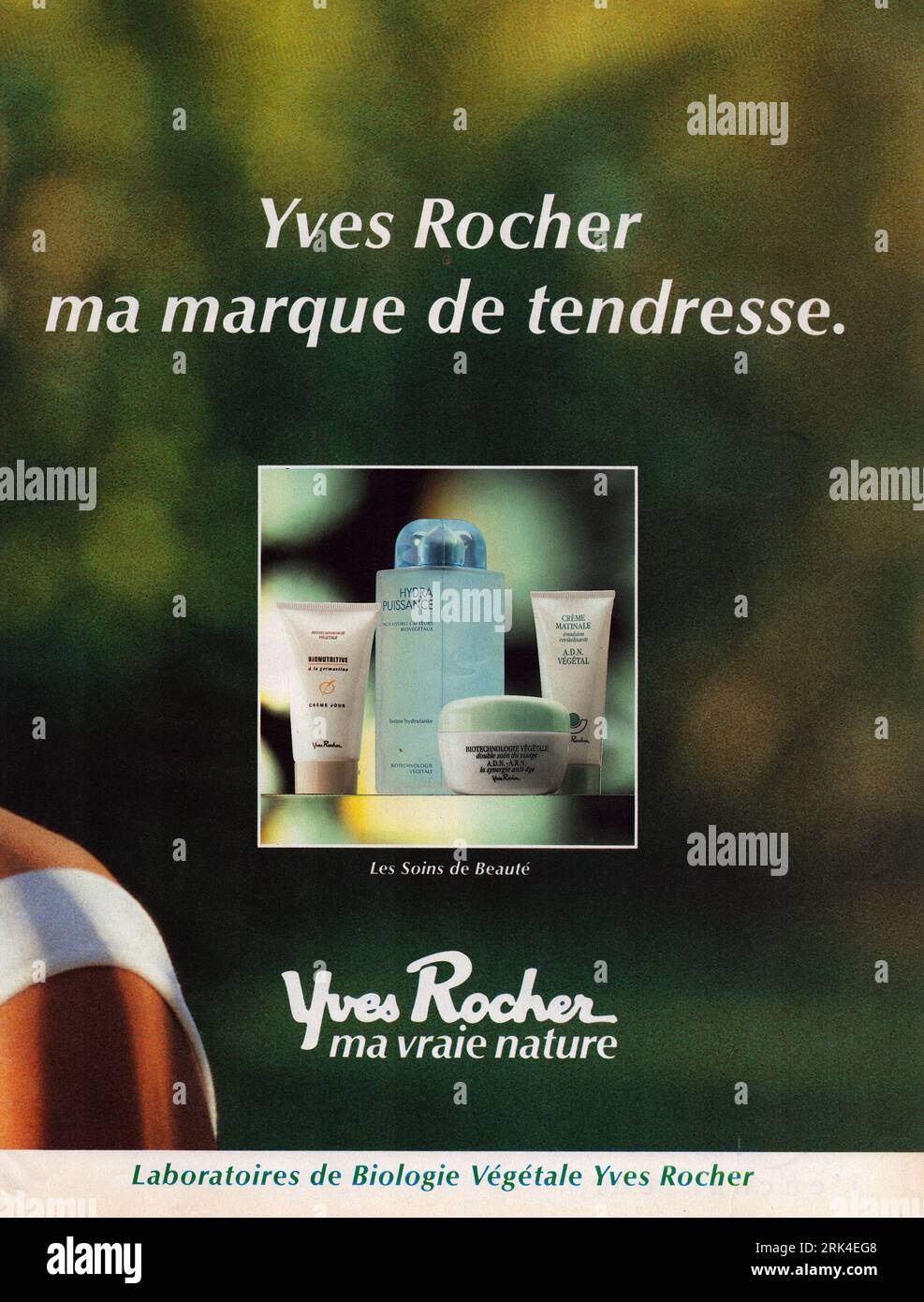 Yves rocher publicite hi-res stock photography and images - Alamy