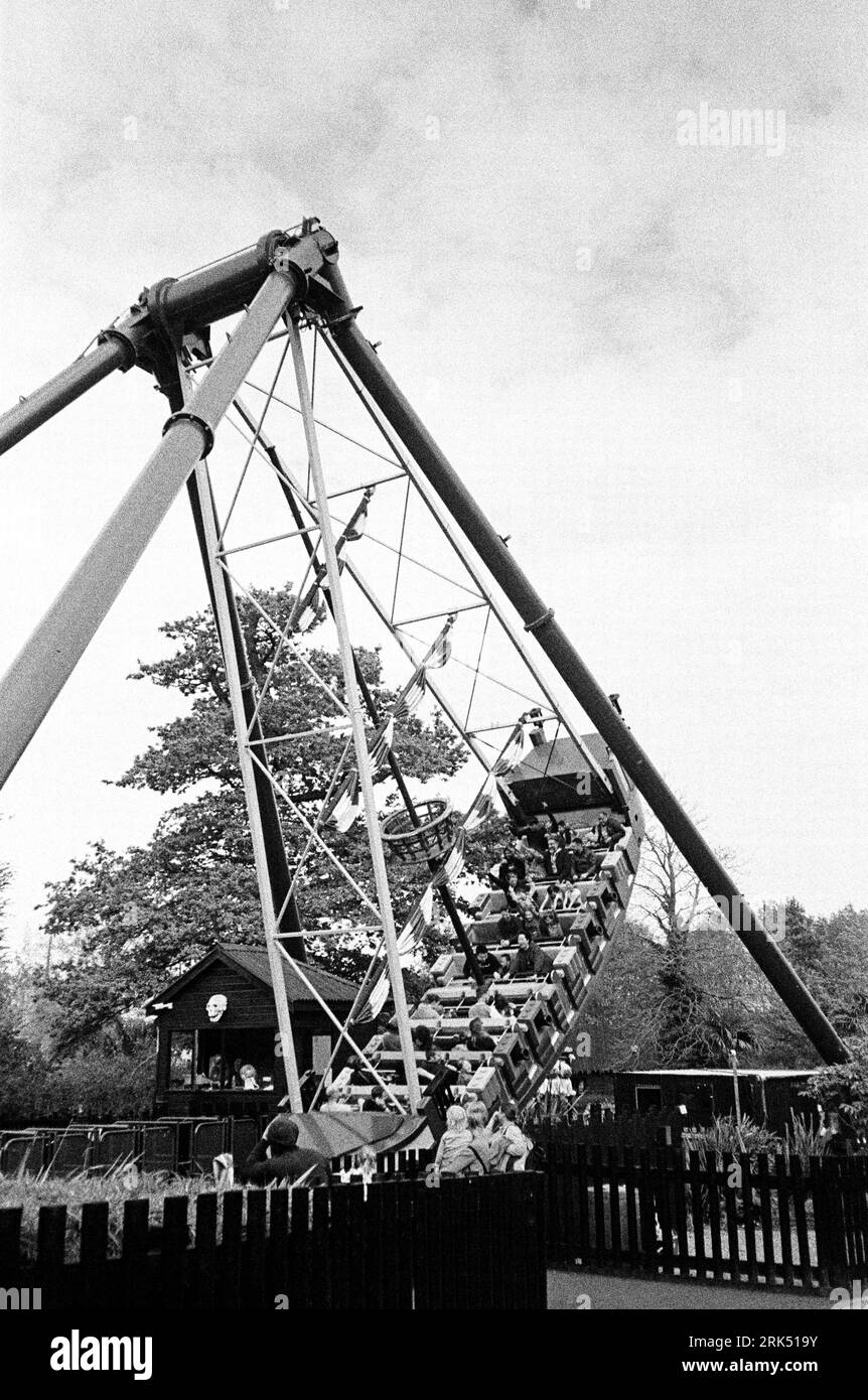 Jolly Rocker swing ride at Legoland, Windsor, London, England, United Kingdom. Stock Photo