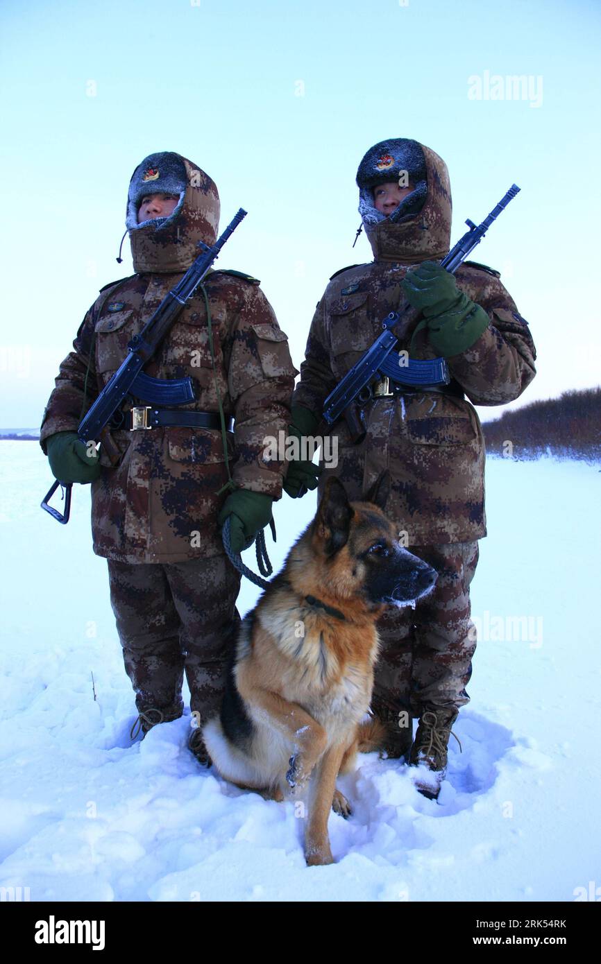 Heilongjiang province military hi-res stock photography and