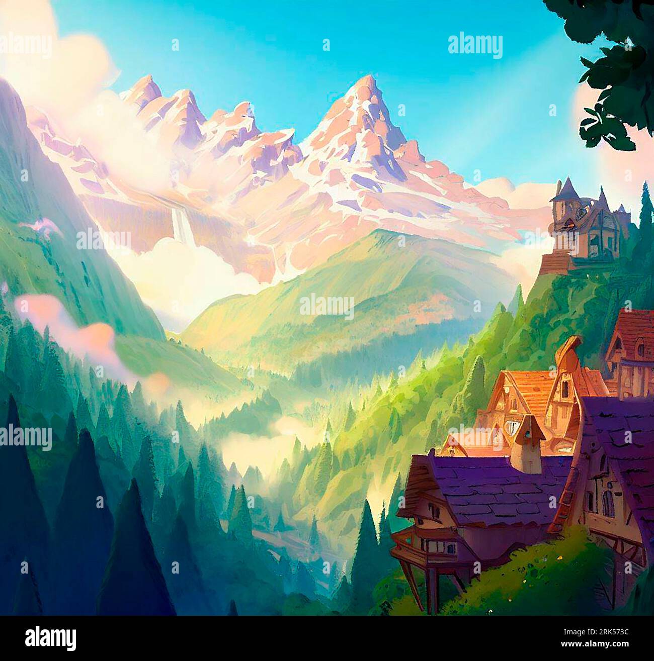 Fantasy Village Mountain