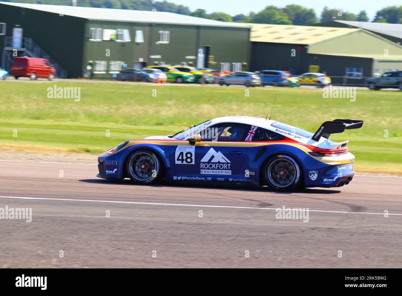 Porsche carrera cup race car hi-res stock photography and images - Alamy