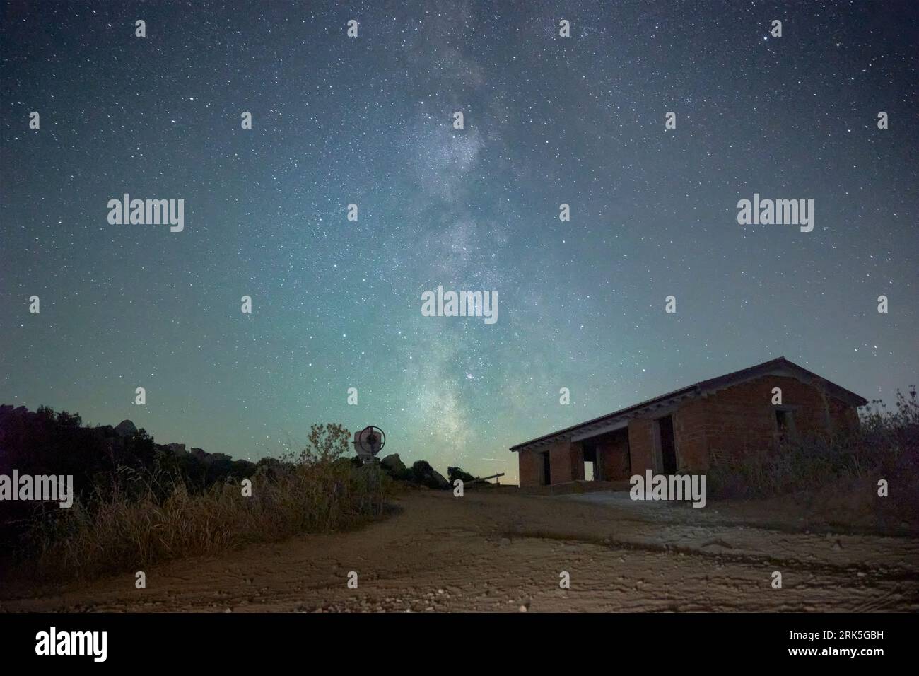 Tranquil night sky filled distant hi-res stock photography and images ...