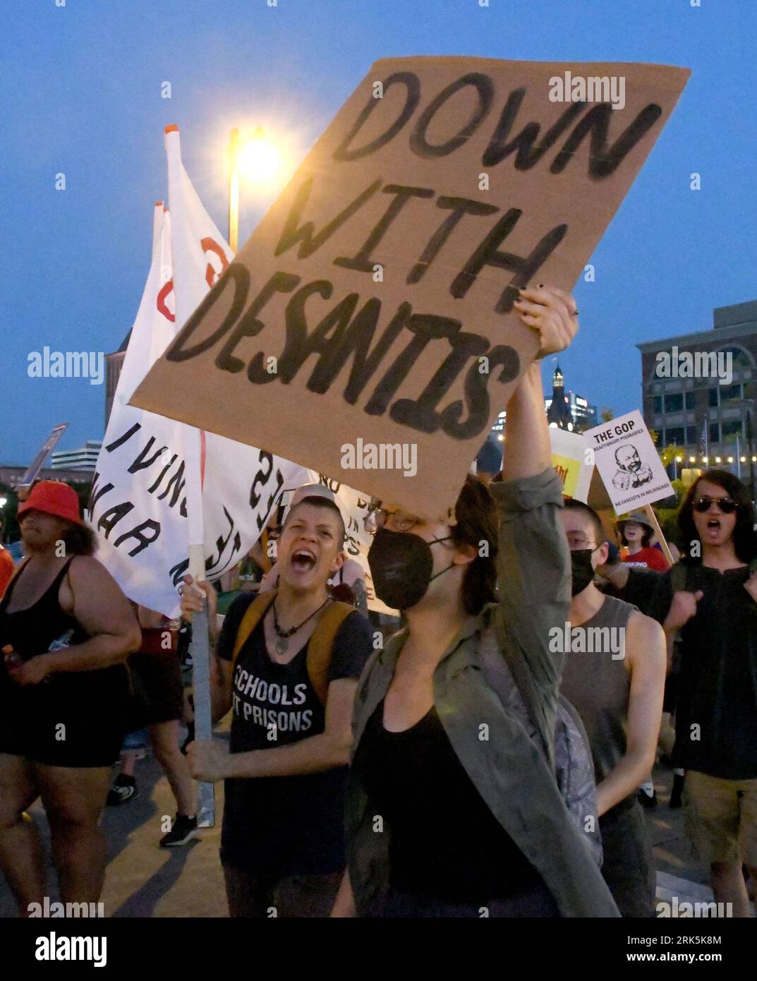 Milwaukee, Wisconsin, USA. 23rd Aug, 2023. The Coalition to March on