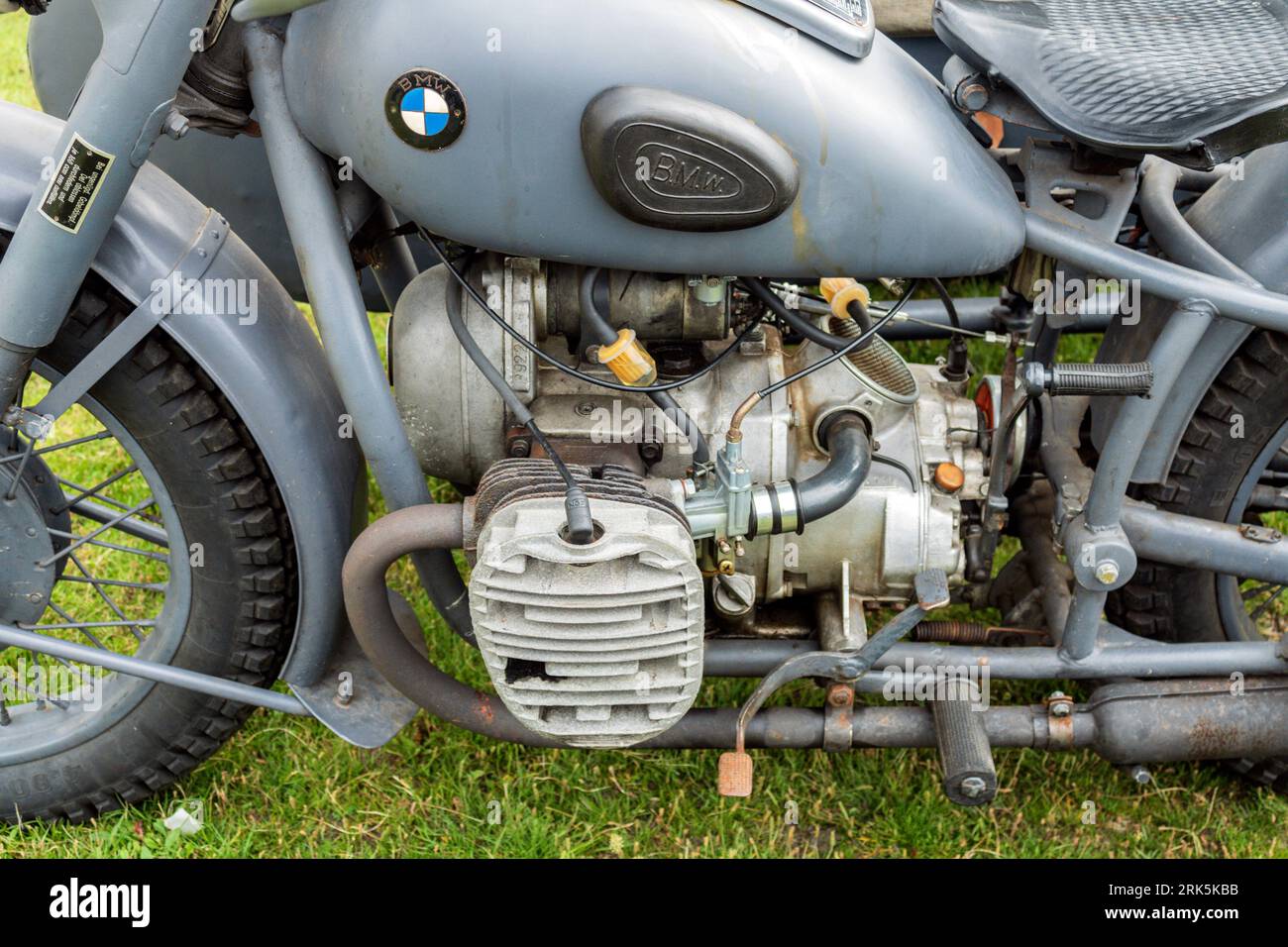 BMW R71. Lytham 1940's Weekend 2023 Stock Photo - Alamy