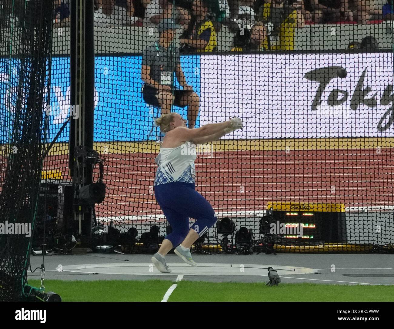 Alexandra TAVERNIER of FRA Qualification HAMMER THROW WOMEN during the