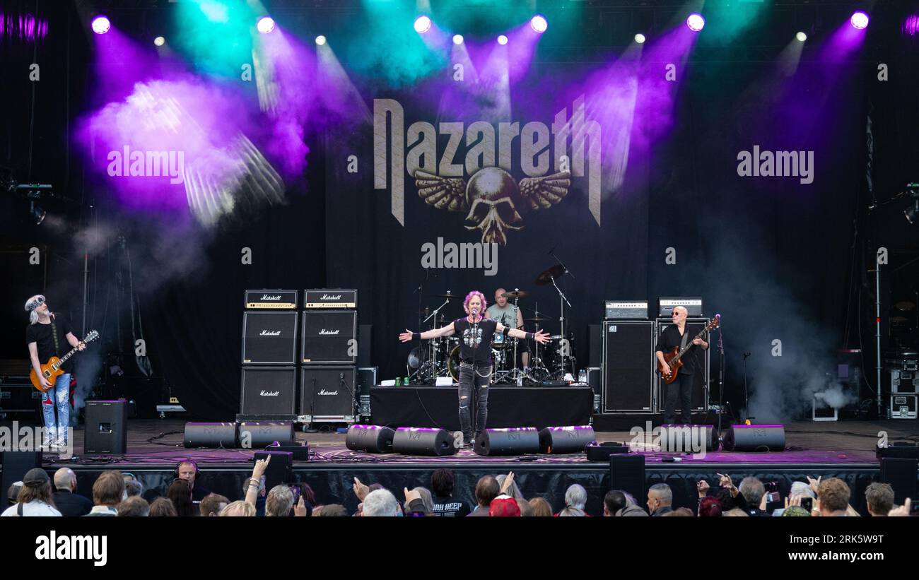 Sentance Rock Trondheim, Norway. 11th, August 2023. The Scottish hard rock band ...