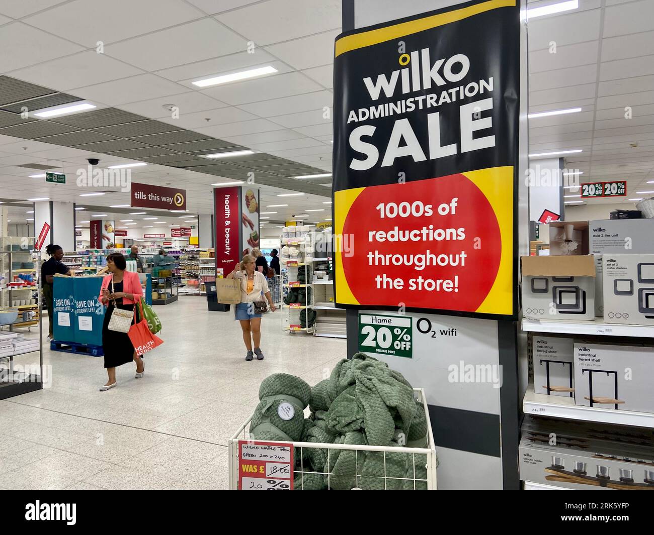 wood green shopping city wilco store closing as administration fails