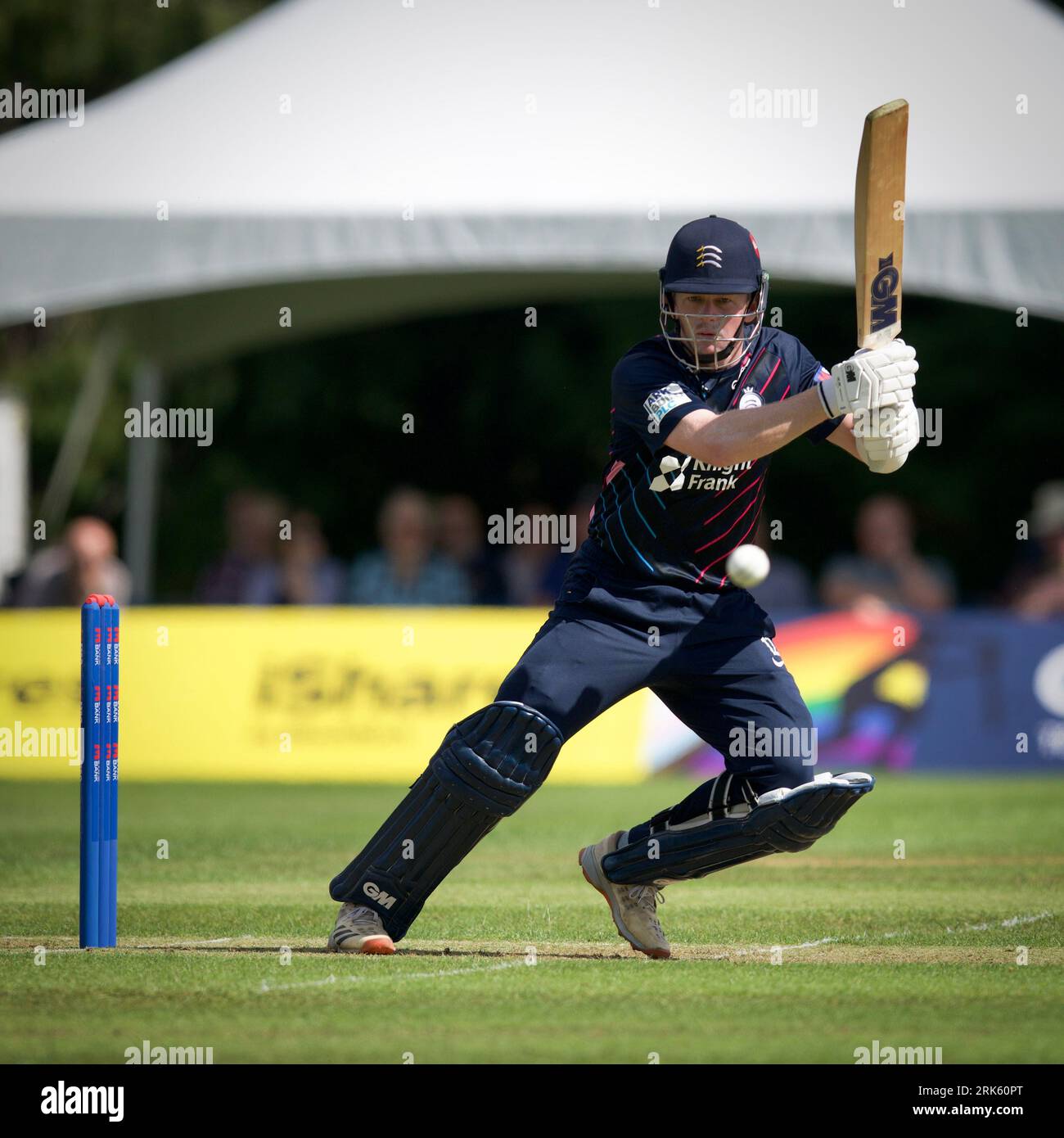 Radlett CC, 15 August, 2023. Sam Robson The Metro Bank One Day Cup