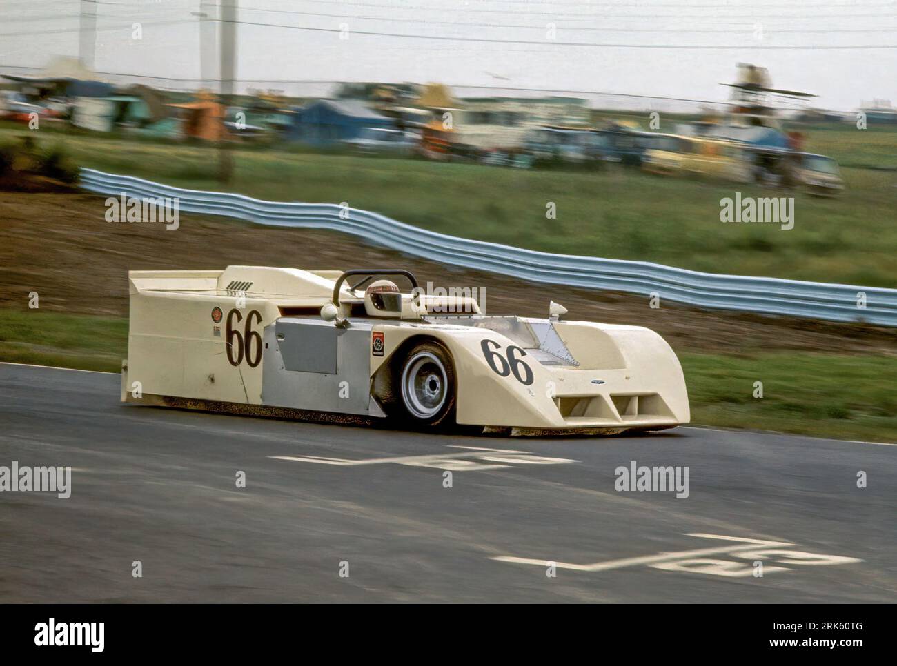 Jackie Stewart driving Jim Hall's Chaparral 2J Can Am race car