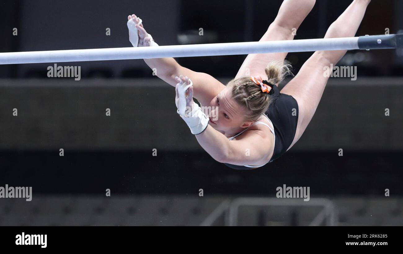 August 23, 2023 Olympic gold medalist JADE CAREY during podium