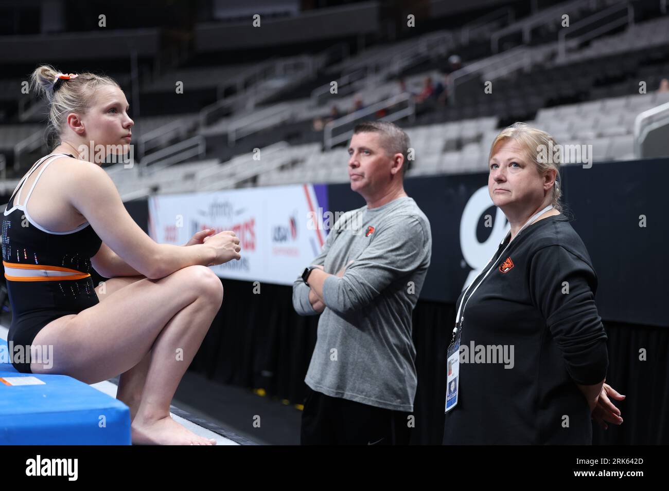 Osu gymnastics hires stock photography and images Alamy