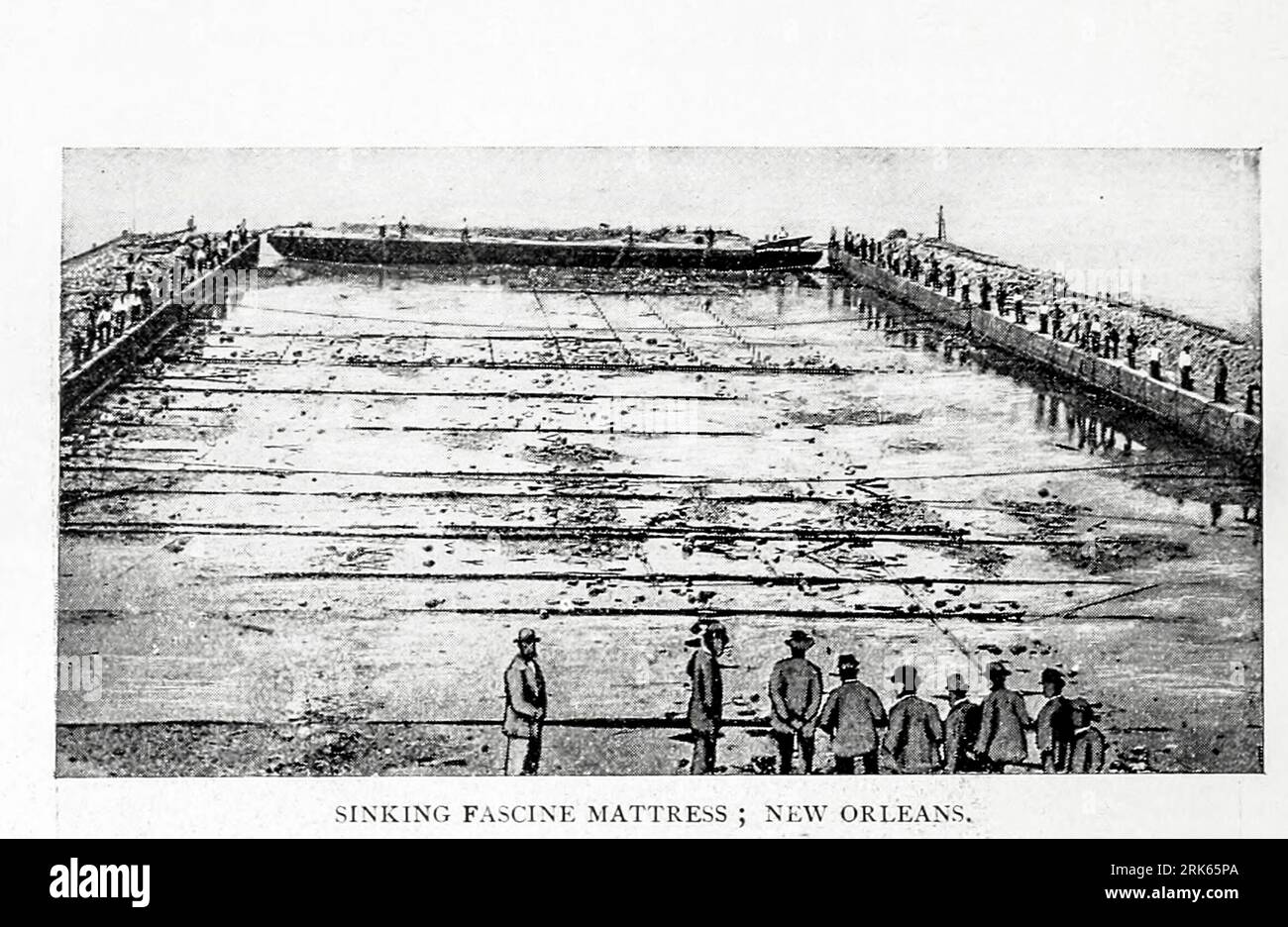 Sinking Fascine Mattress, New Orleans, Louisiana from the Article BANK