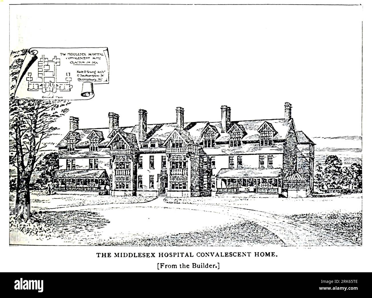 The Middlesex Hospital Convalescent Home from The Engineering Magazine