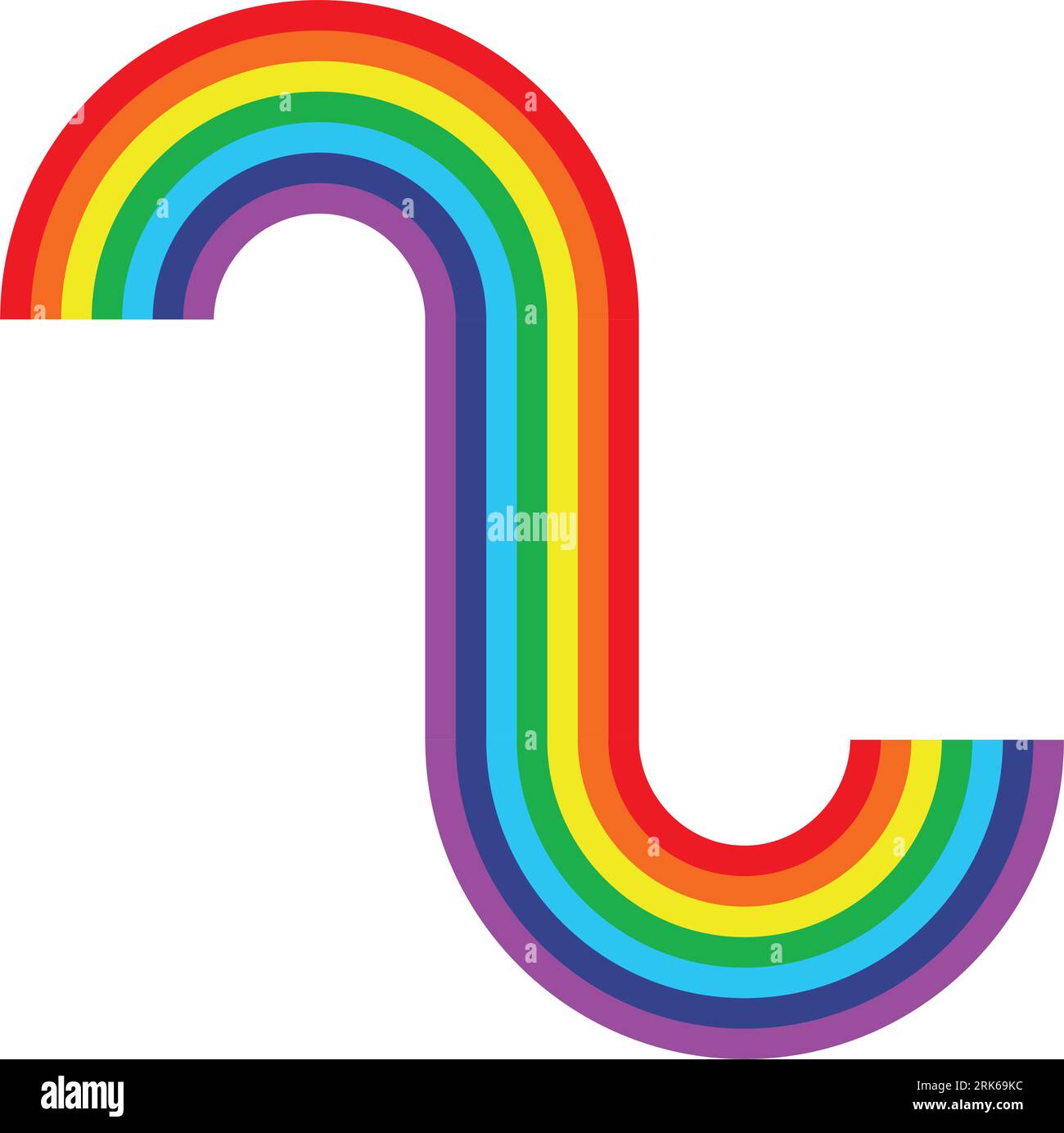 Simple 7 color Rainbow Element Vector Illustration Stock Vector Image simple-7-color-rainbow-element-vector-illustration-stock-vector-image