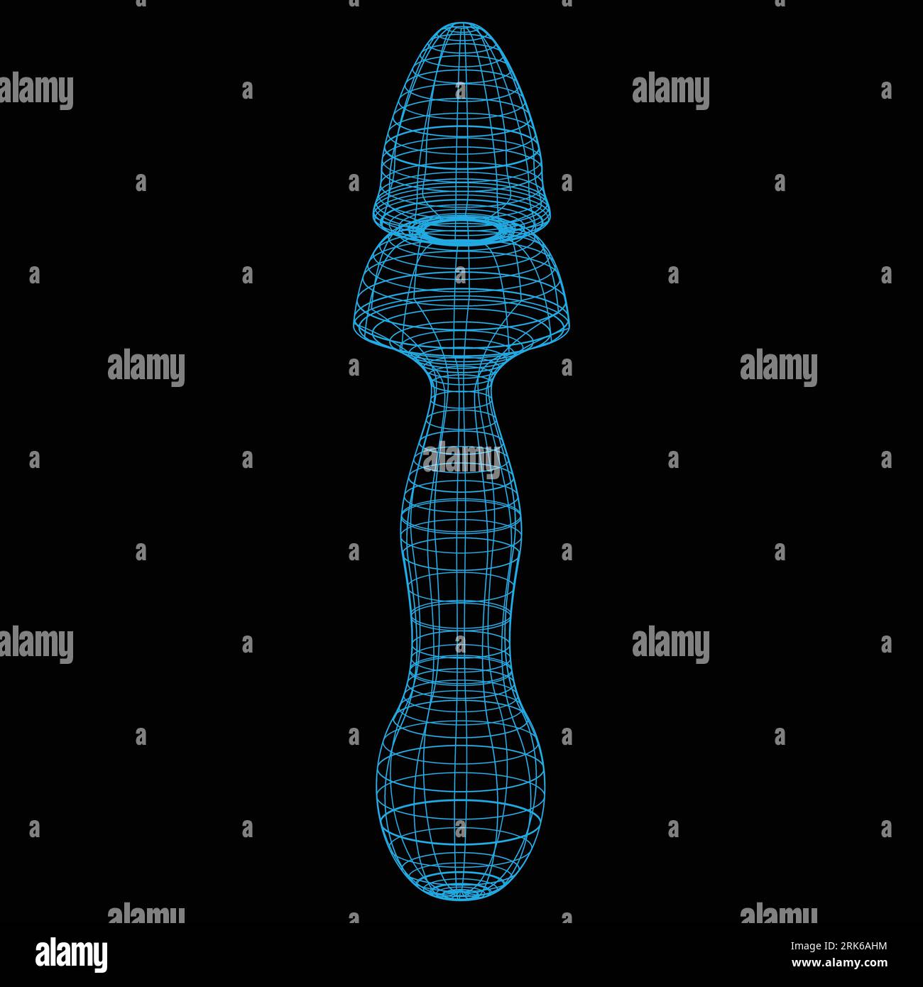3D mesh grid, net wire, vector. 3D wireframe or geometric network in ...