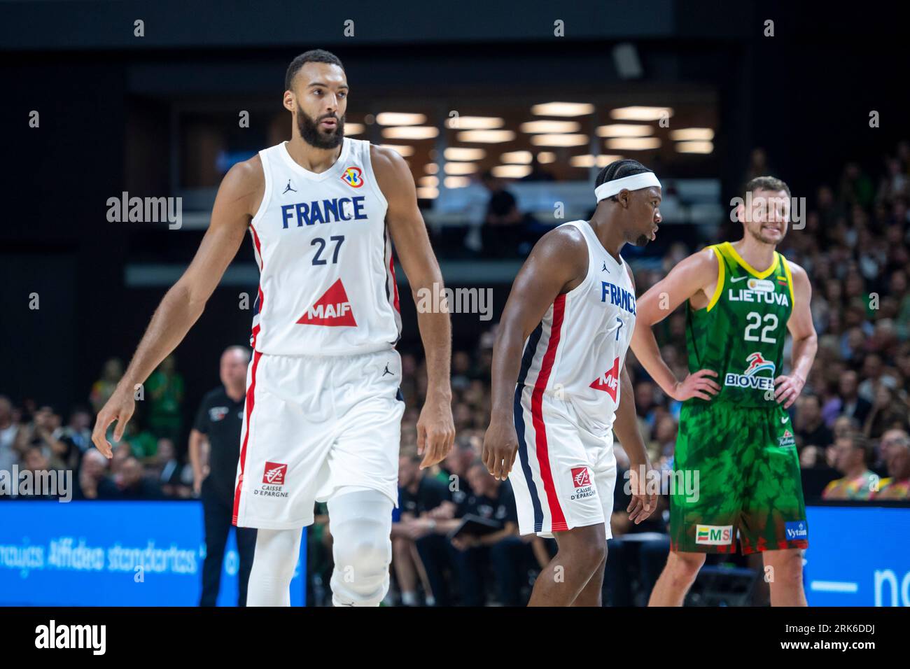 VILNIUS, LITHUANIA august 11th 2023 FIBA World Cup 2023 tuneup game