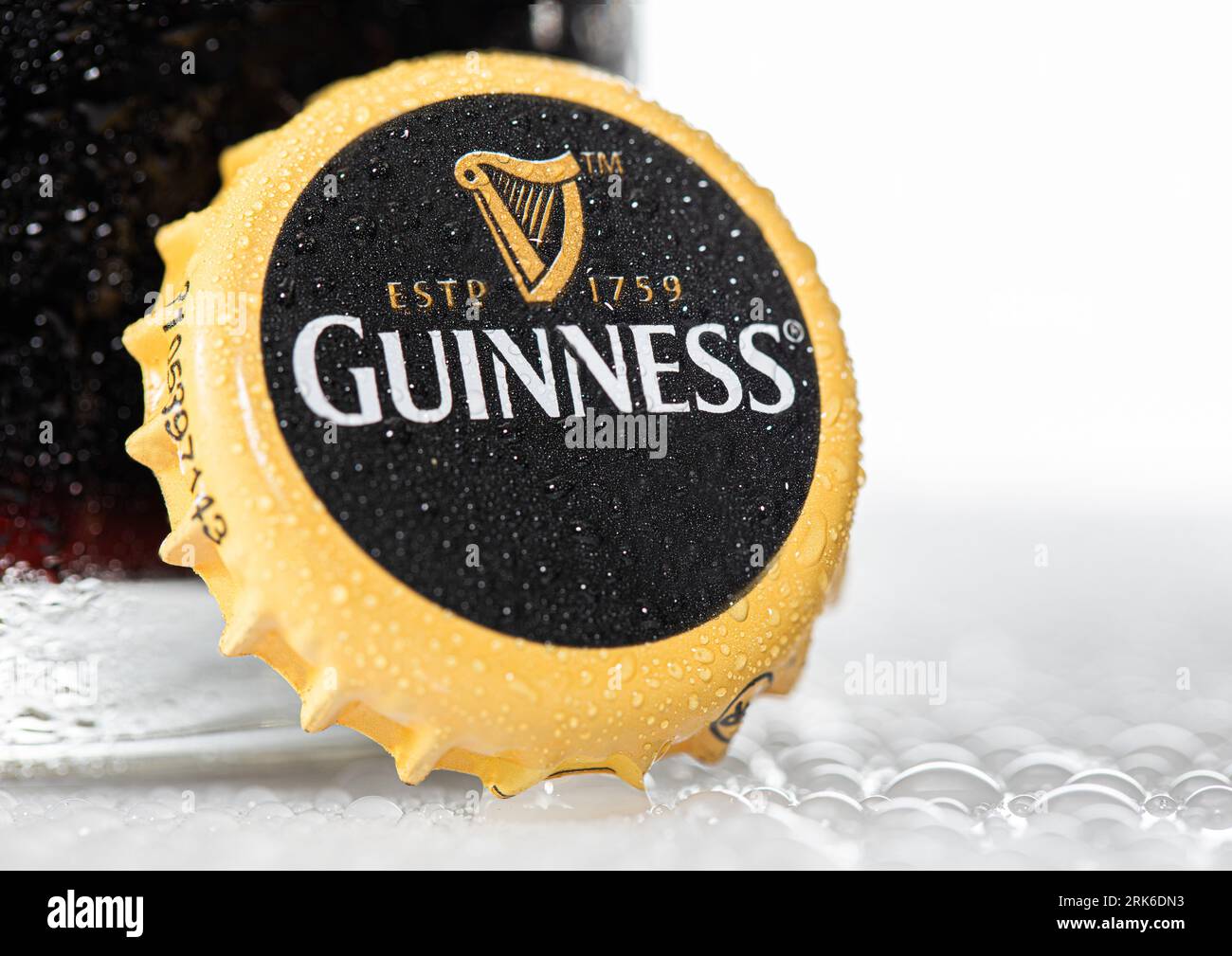 Guinness beer cap top