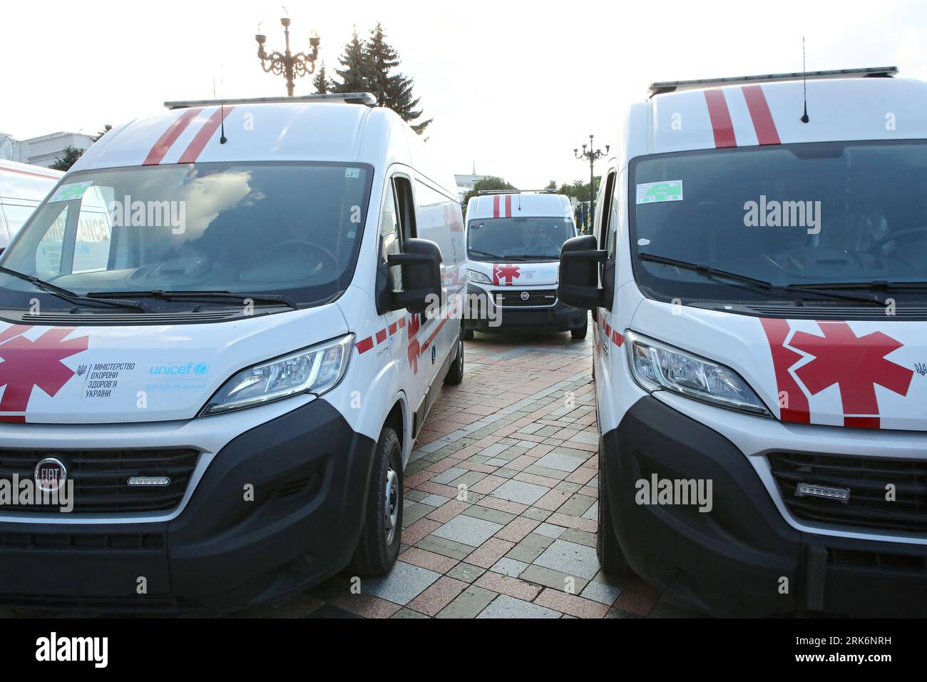 Non Exclusive: KYIV, UKRAINE - AUGUST 23, 2023 - Twenty new neonatal