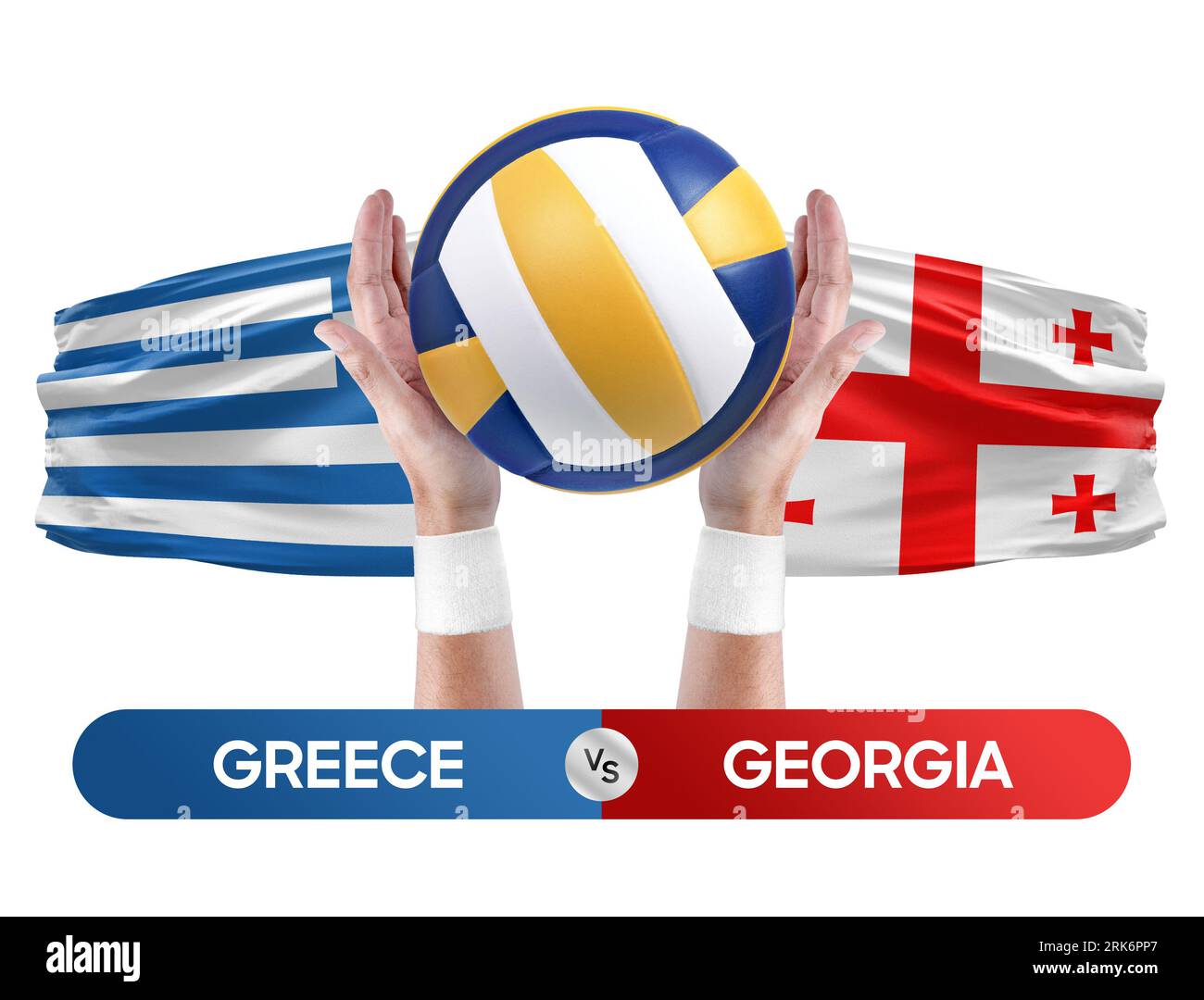 Greece vs national teams volleyball volley ball match