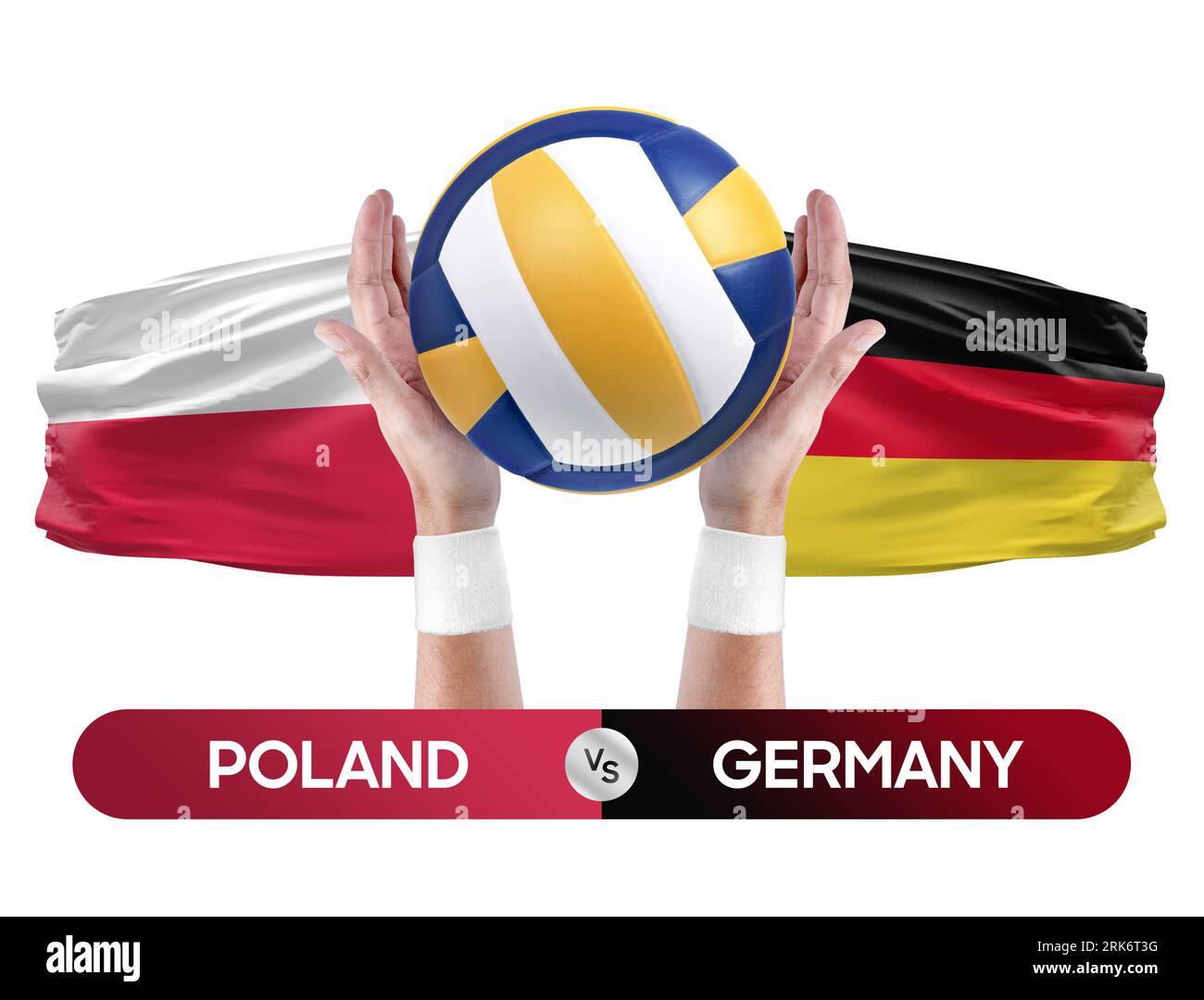 Poland vs Germany national teams volleyball volley ball match