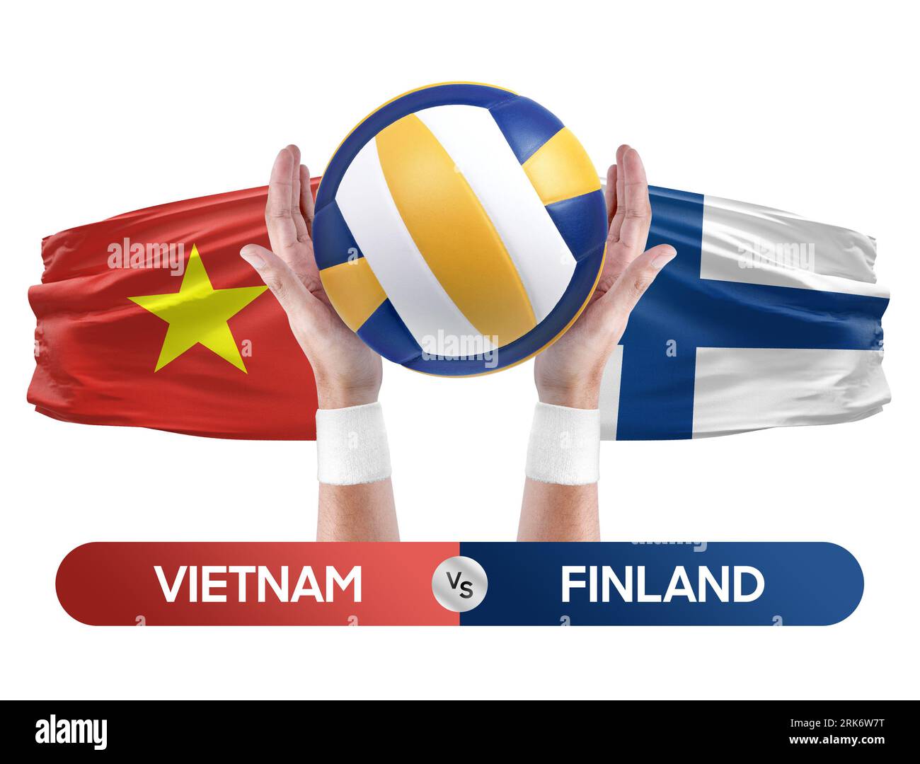 Vietnam vs Finland national teams volleyball volley ball match