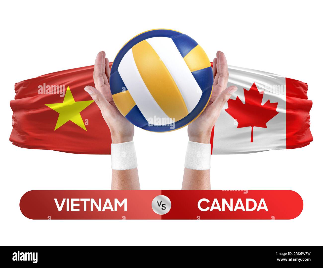 Vietnam vs Canada national teams volleyball volley ball match