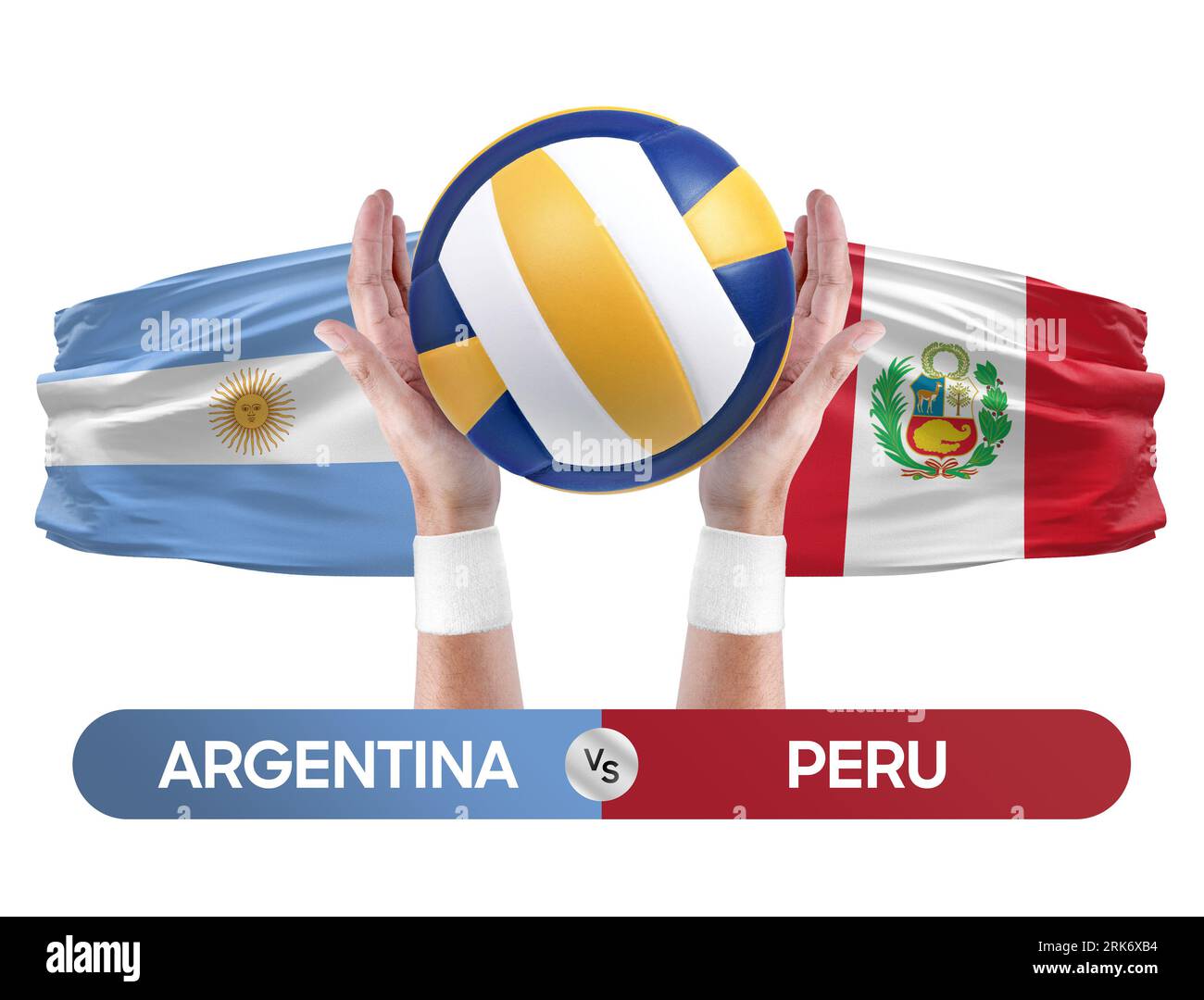 Argentina vs Peru national teams volleyball volley ball match