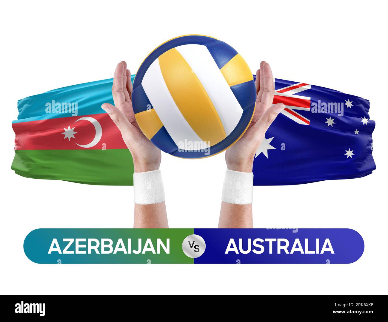 Azerbaijan vs Australia national teams volleyball volley ball match