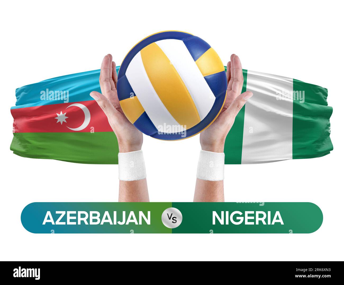 Azerbaijan vs Nigeria national teams volleyball volley ball match