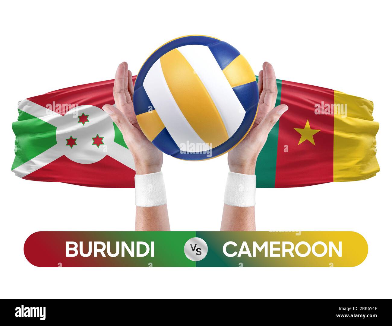Burundi vs Cameroon national teams volleyball volley ball match