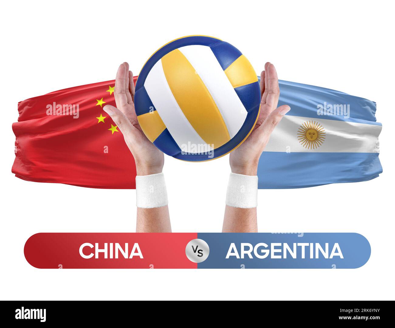 China vs Argentina national teams volleyball volley ball match