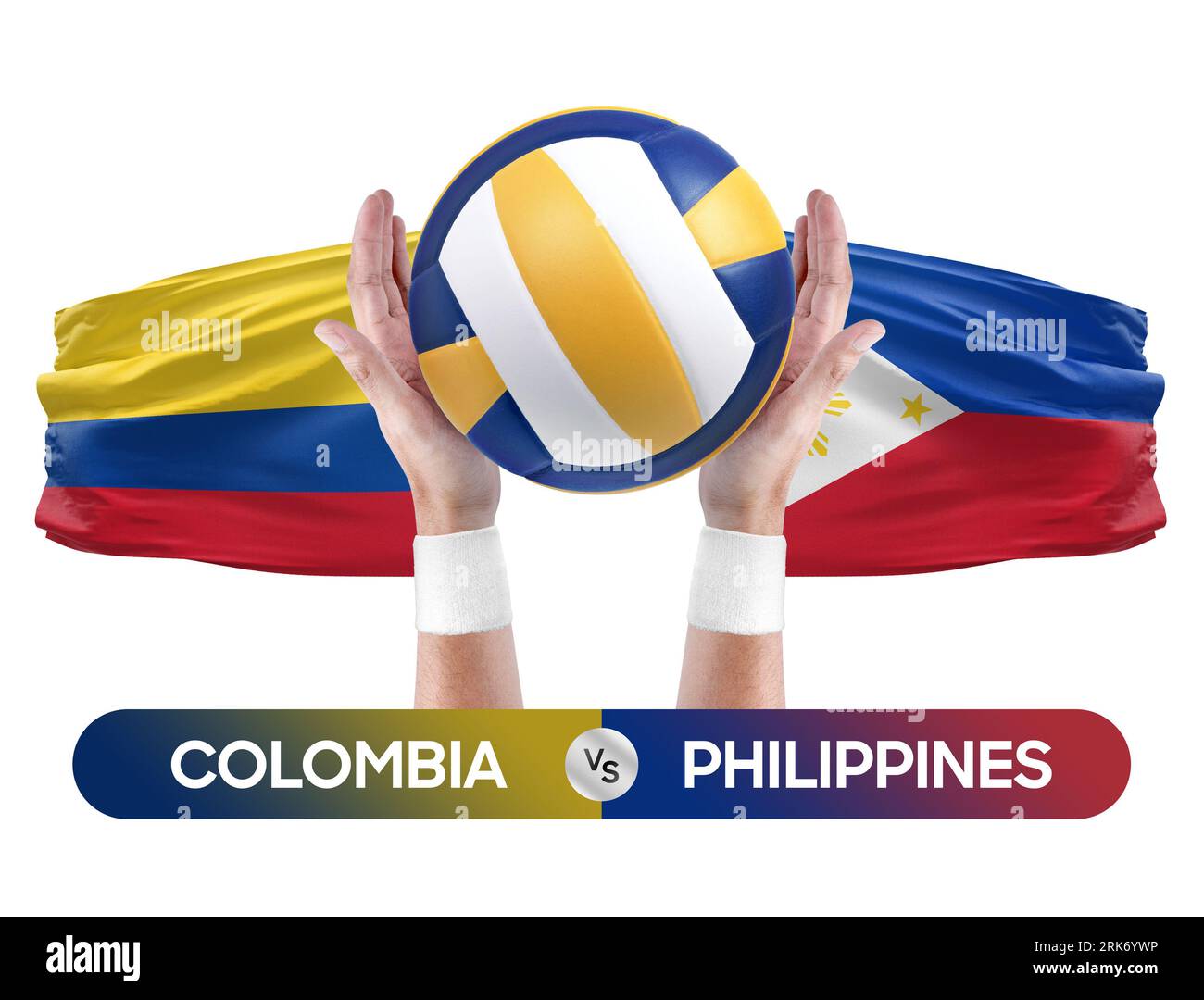 Colombia vs Philippines national teams volleyball volley ball match