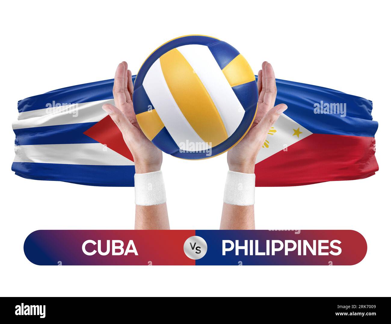 Cuba vs Philippines national teams volleyball volley ball match