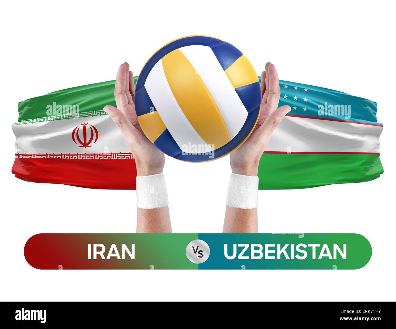Iran vs Uzbekistan national teams volleyball volley ball match