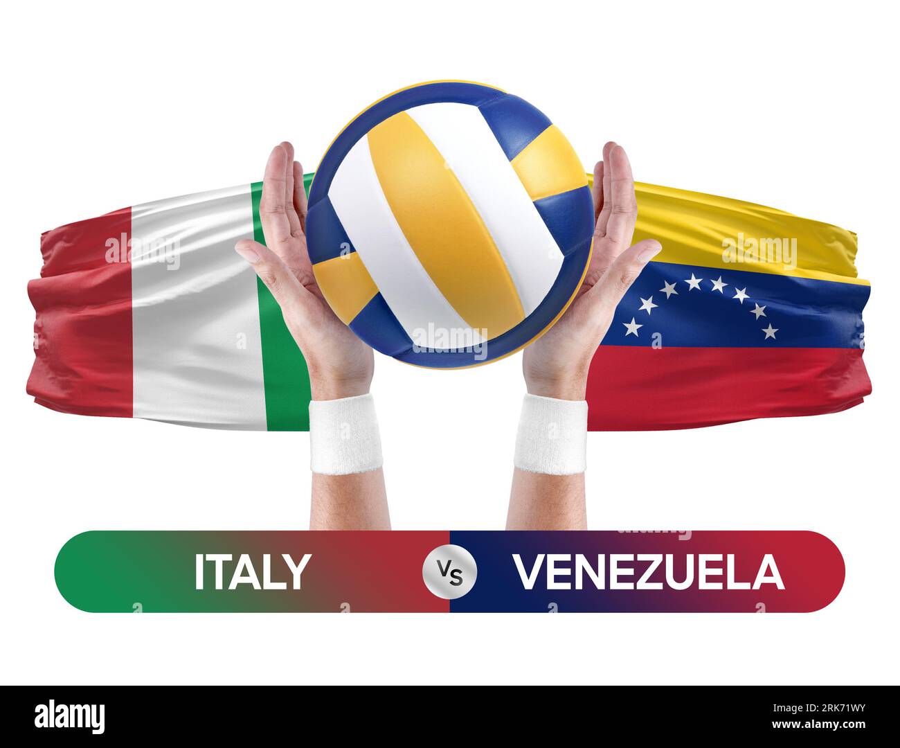 Italy vs Venezuela national teams volleyball volley ball match