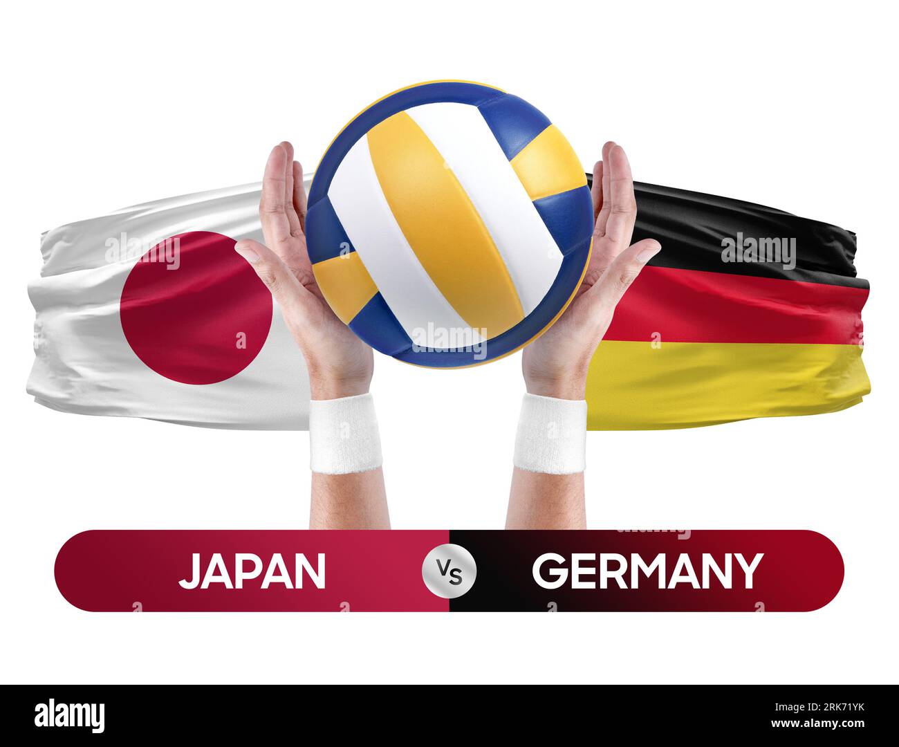 Japan vs Germany national teams volleyball volley ball match