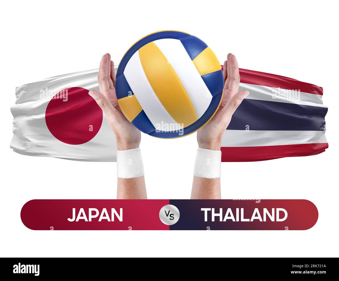 Japan vs Thailand national teams volleyball volley ball match