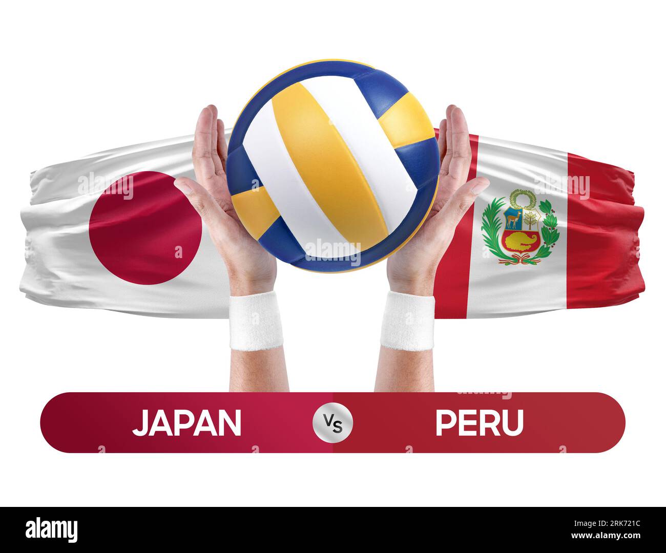 Japan vs Peru national teams volleyball volley ball match competition