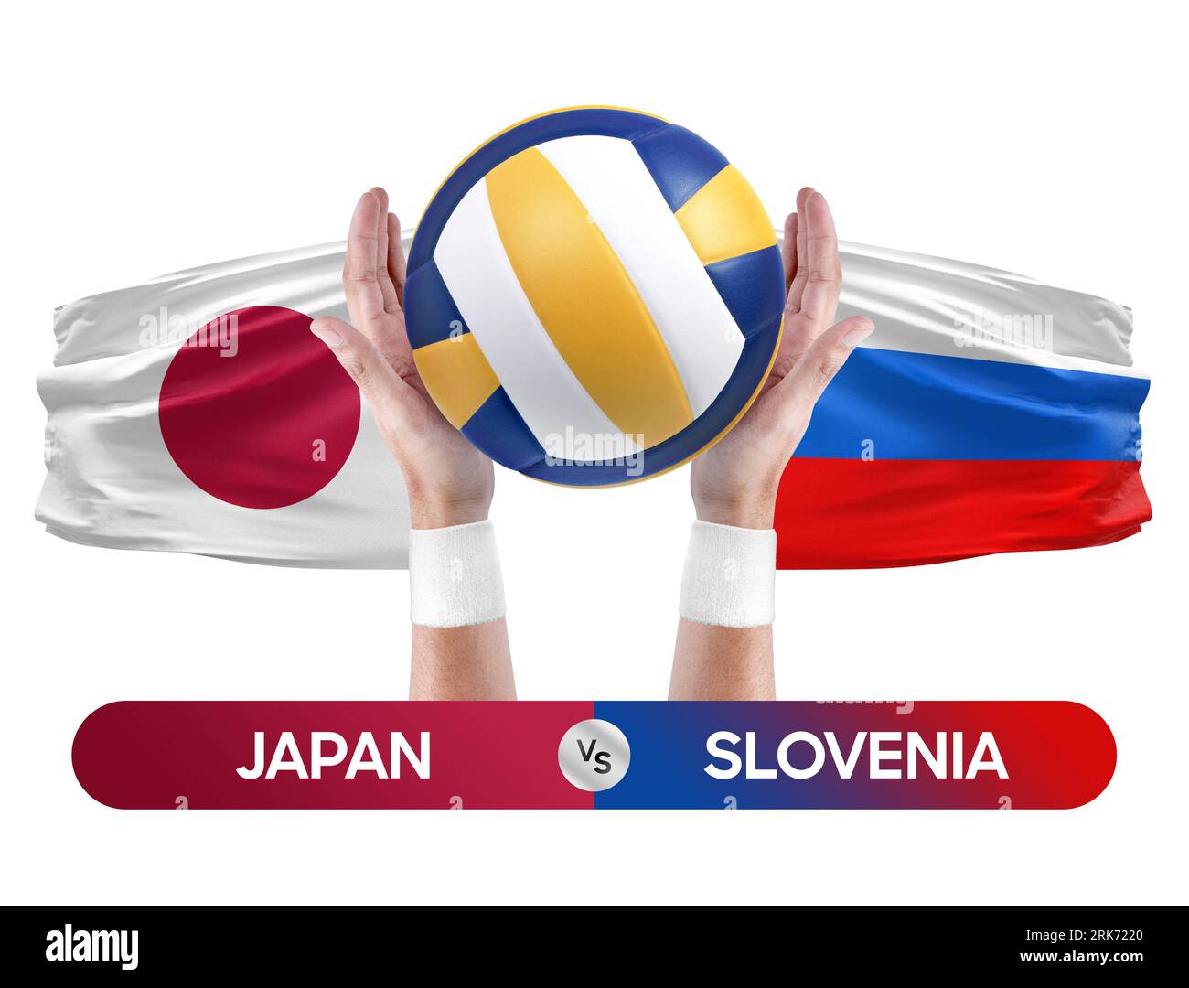 Japan vs Slovenia national teams volleyball volley ball match