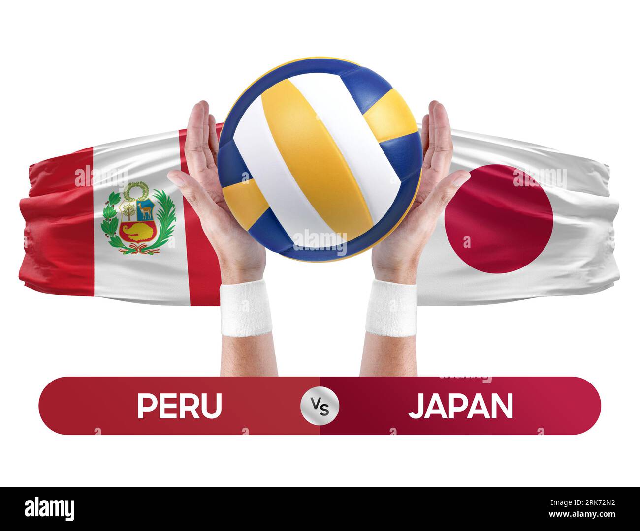 Peru vs Japan national teams volleyball volley ball match competition