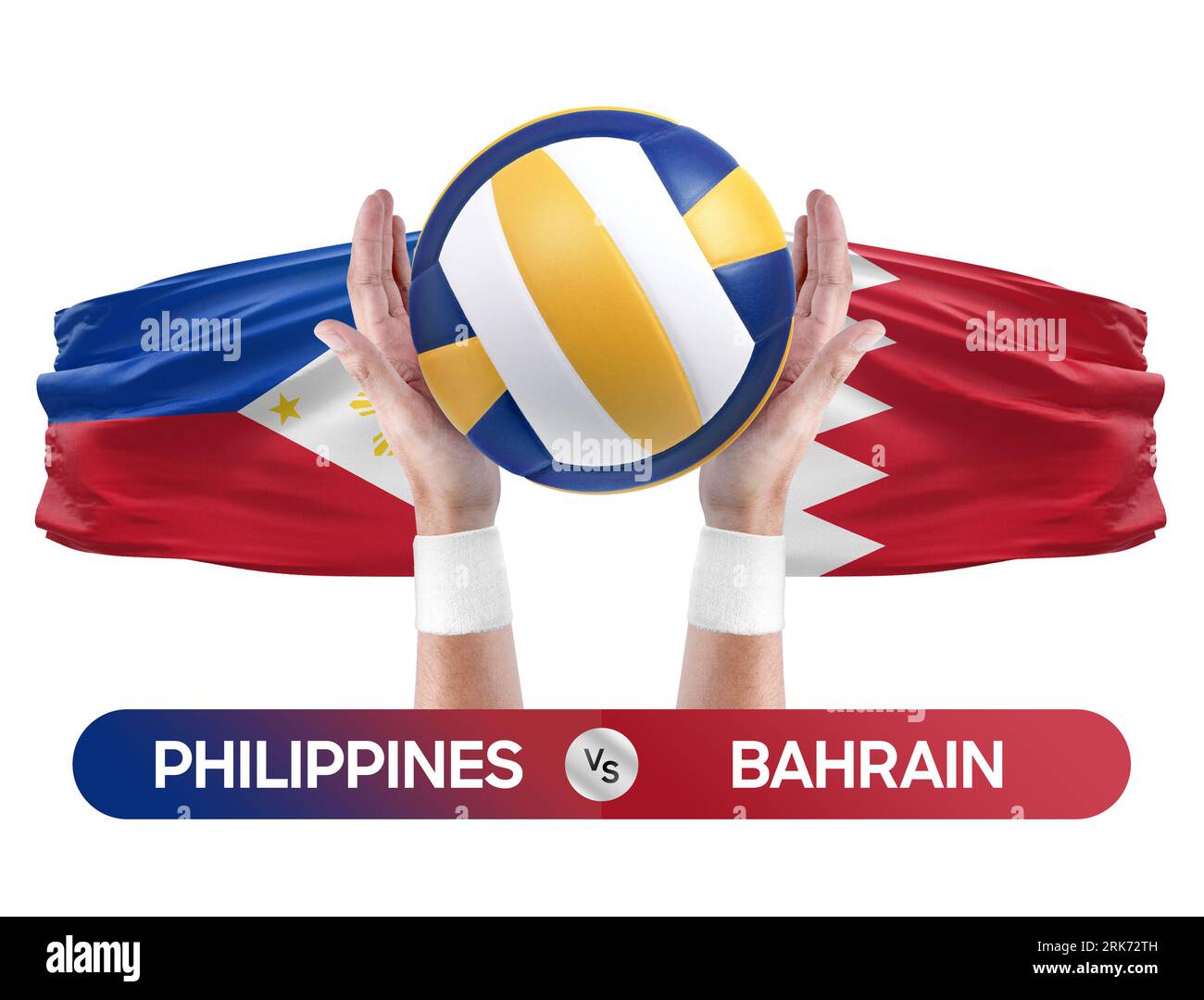 Philippines vs Bahrain national teams volleyball volley ball match