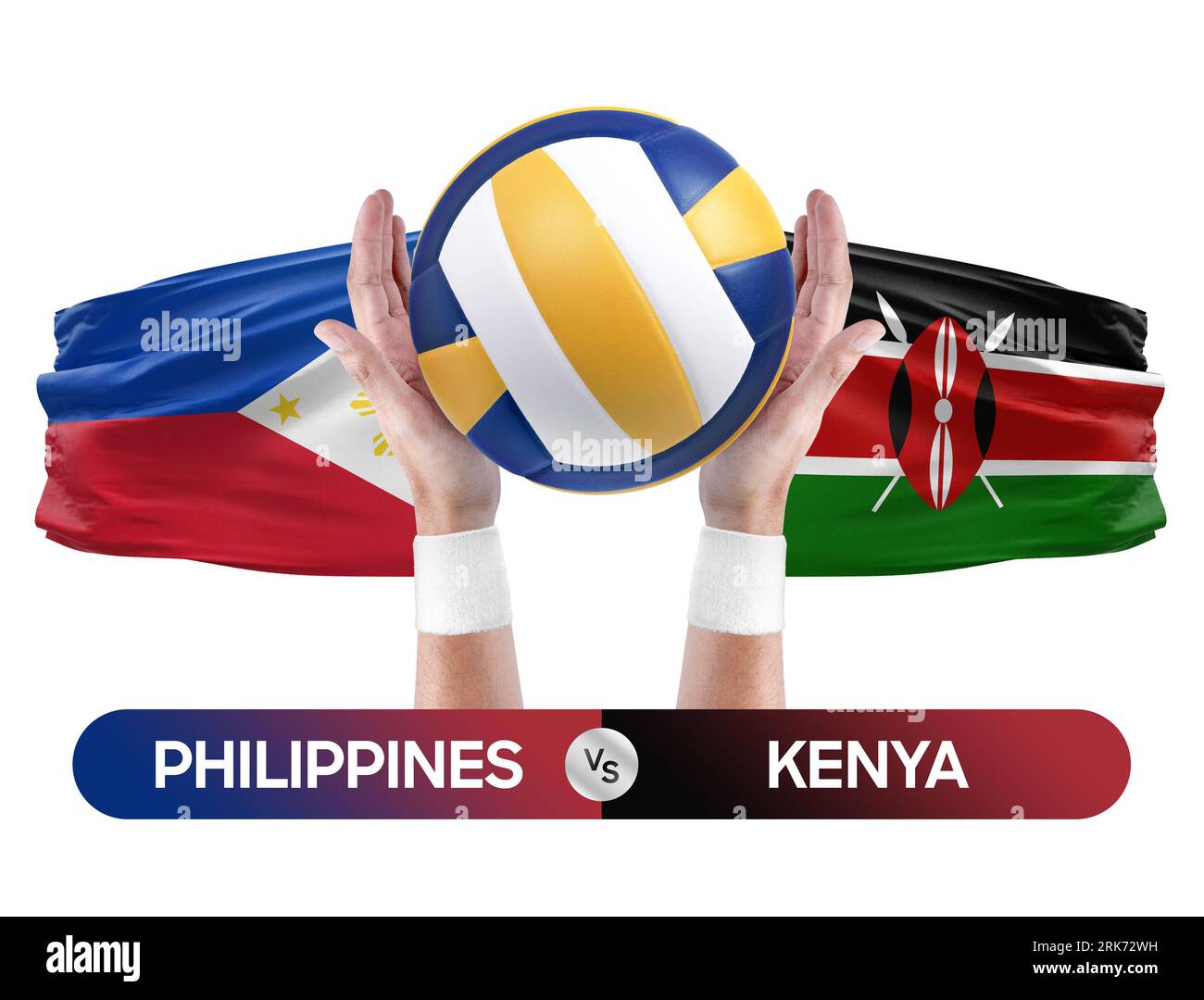 Philippines vs Kenya national teams volleyball volley ball match