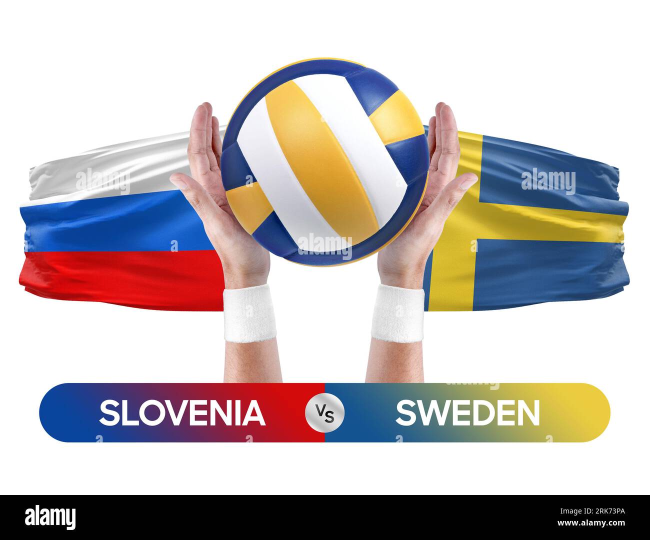 Slovenia vs Sweden national teams volleyball volley ball match