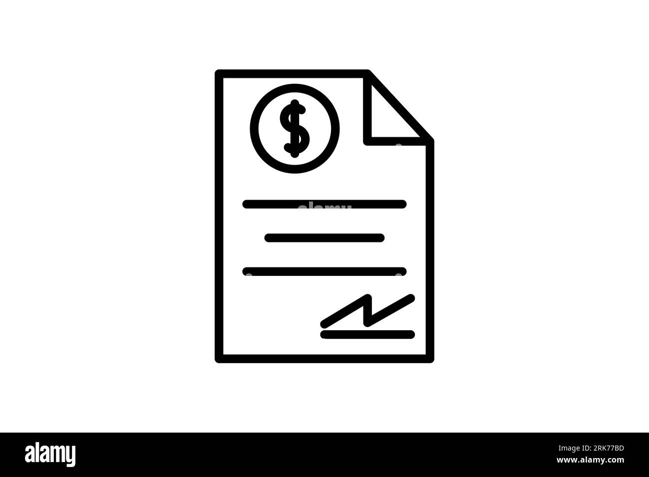 Simple payment agreement Black and White Stock Photos & Images - Alamy