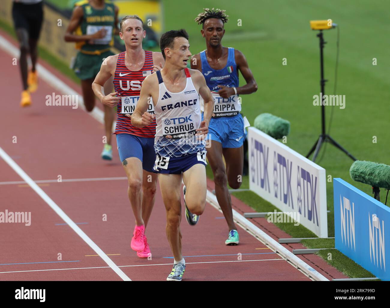 Final 10000 Yann SCHRUB of FRA Final 10,000 METRES MEN during the World Athletics ...