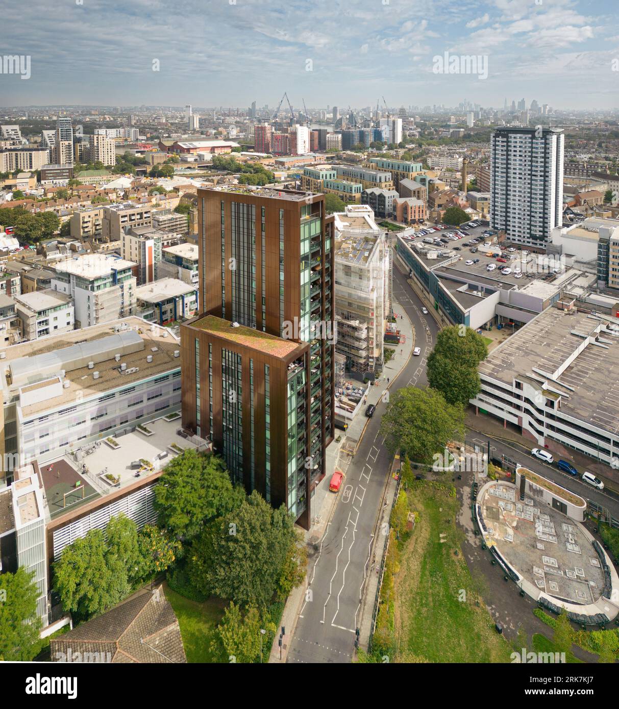 Bronze is a new housing development in London by the Strawberry Star ...