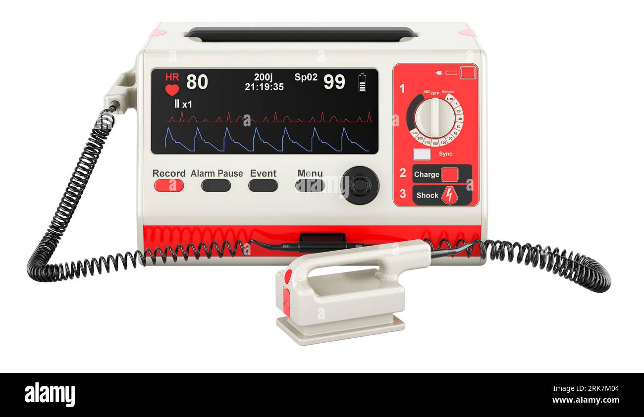 Automated external defibrillator, automatic electronic defibrillator